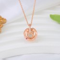 Valentine's Day Present Jewelry Say 100 Language I Love You 925 sterling silver projection Necklace For Women